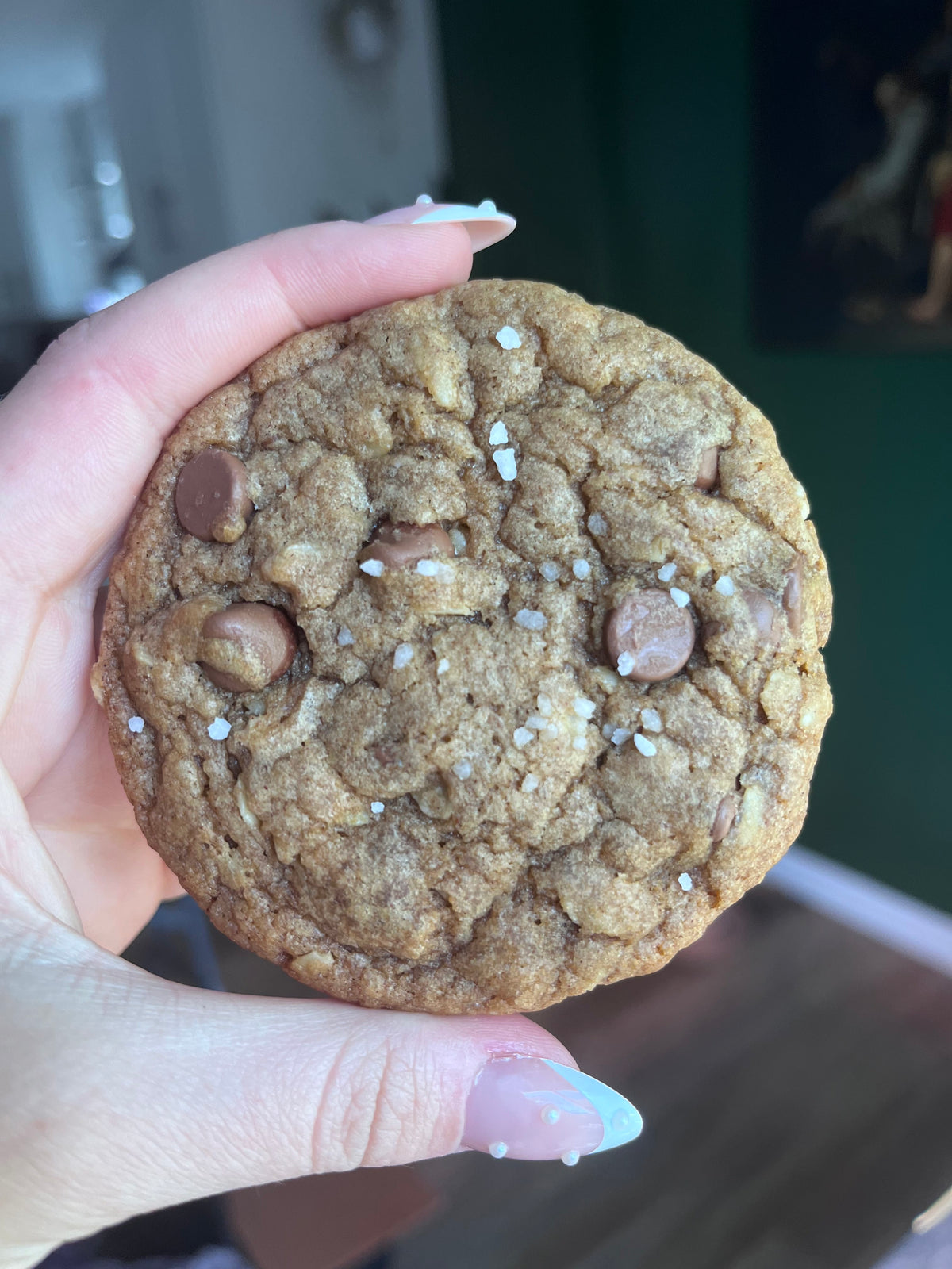 Banana Bread Chocolate Chip Cookie